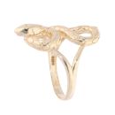 14ct Yellow Gold Snake Ring