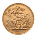 1976 Elizabeth II Decimal Portrait UK Full Sovereign Coin