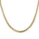 18ct Yellow Gold Fancy Chain 18"