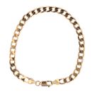 9ct Yellow Gold Curb Bracelet 7.5"
