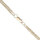 9ct Yellow Gold Double Curb Chain 20"