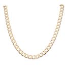 9ct Yellow Gold Curb Chain 18"