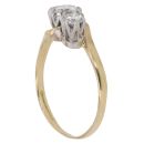 18ct Yellow Gold 1.00ct Brilliant Cut Diamond Trilogy Ring