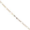 9ct Yellow Gold Figaro Chain 22"