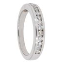 9ct White Gold Diamond Eternity Ring by Anya Belle