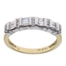 18ct Yellow and White Gold 0.50ct Brilliant Cut Diamond Fancy Ring