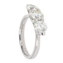 Platinum Diamond Trilogy Ring