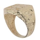 9ct Yellow Gold Three Lions Shield Signet Ring