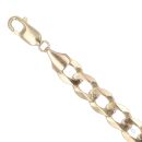 9ct Yellow Gold Curb Bracelet 9"