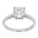 Platinum 1.51ct Diamond Solitaire Ring
