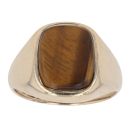 9ct Yellow Gold Tiger's Eye Signet Ring