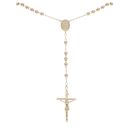 9ct Yellow Gold Rosary Beads 26"