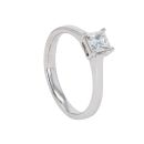 18ct White Gold 0.50ct Diamond Solitaire Ring
