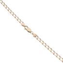 9ct Yellow Gold Square Curb Chain 20"