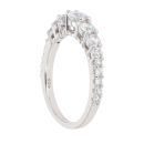 Silver Cubic Zirconia Fancy Ring by Icesia