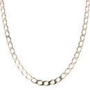 9ct Yellow Gold Curb Chain 20"