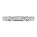 9ct White Gold 0.25ct Natural Diamond Wedding B And Ring