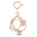 9ct Yellow and Rose Gold 0.01ct Diamond Tree of Life Clogau Charm