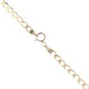 9ct Yellow Gold Curb Chain 20"