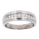 9ct White Gold 0.25ct Diamond Eternity Ring