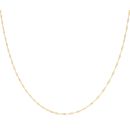 22ct Yellow Gold Ripple Chain 18"