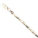 9ct Yellow Gold Fancy Bracelet 7.5"