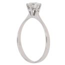 18ct White Gold 0.75ct Brilliant Cut Diamond Solitaire Ring
