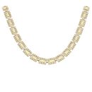 9ct Yellow Gold Fancy Chain 16"