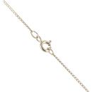 9ct Yellow Gold 0.01ct Diamond Heart Pendant and Chain 18"