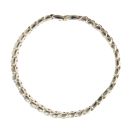 9ct Yellow Gold Watch Strap Style Bracelet 8"