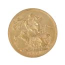 1903 Edward VII Large Head UK Full Sovereign Coin