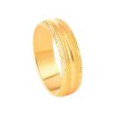 22ct Yellow Gold Band with texture