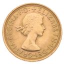 1968 Elizabeth II First Portrait UK Full Sovereign Coin