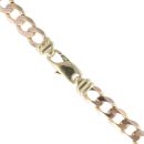 9ct Yellow Gold Curb Chain 22"
