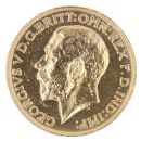 1926 George V Large Head South Africa Full Sovereign Coin