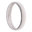 9ct White Gold Wedding Band 4.7mm