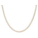 9ct Yellow Gold Curb Chain 22"