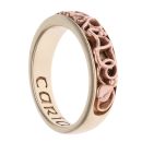 9ct Yellow And Rose Gold Cariad Vine Of Life Clogau Ring