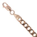 9ct Yellow Gold Curb Bracelet 8"