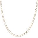 9ct Yellow Gold Figaro Chain 26"