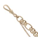 9ct Yellow Gold Patterned Rollerball Bracelet 8.5"