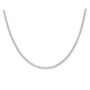 Silver Spiga Fancy Chain 18"
