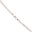 9ct Yellow And White Gold Fancy Chain 24"