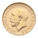 1911 George V Large Head UK Full Sovereign Coin