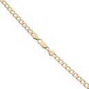 9ct Yellow Gold Curb Chain 22"