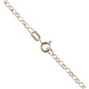 9ct Yellow Gold Hexagon St Christopher Pendant and Chain 20"