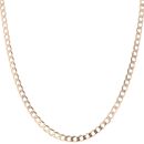9ct Yellow Gold Curb Chain 22"