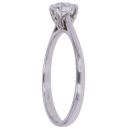 18ct White Gold 0.50ct Brilliant Cut Diamond Solitaire Ring