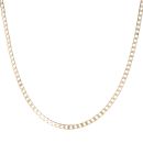 9ct Yellow Gold Curb Chain 18"