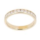 14ct Yellow Gold 0.50ct Brilliant Cut Diamond Eternity Ring